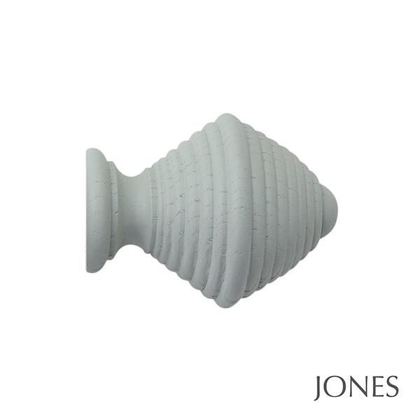 Jones Seychelles 40mm Wooden Curtain Pole, Haze