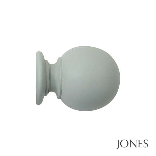 Jones Seychelles 40mm Wooden Curtain Pole, Haze
