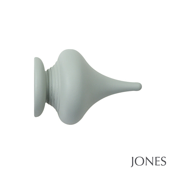 Jones Seychelles 40mm Wooden Curtain Pole, Haze