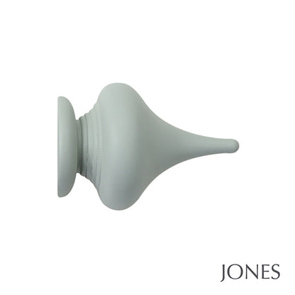 Jones Seychelles 40mm Wooden Curtain Pole, Haze