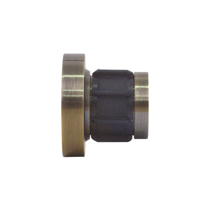 Jones Lunar 28mm Metal Eyelet Curtain Pole, Burnished Brass