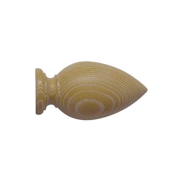 Jones Oakham 50mm Wooden Curtain Pole, Honey