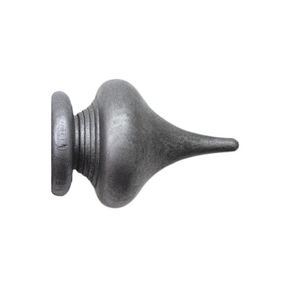 Jones Florentine 48mm Wooden Curtain Pole, Pewter