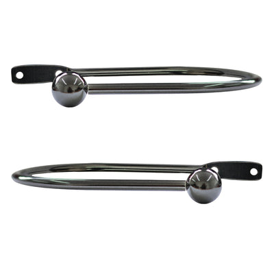 Jones Embrace Holdbacks, Black Nickel (Pair, Clearance)