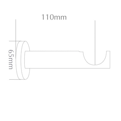 Jones Strand 35mm Brackets, Rose Gold (Clearance)