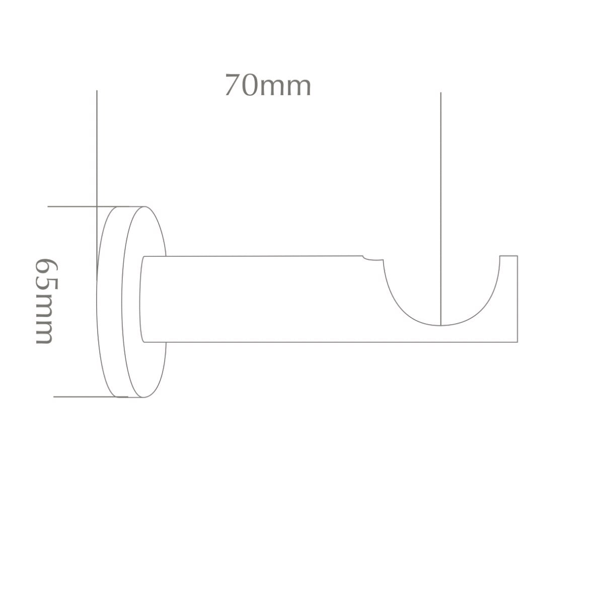 Jones Strand 35mm Brackets, Rose Gold (Clearance)