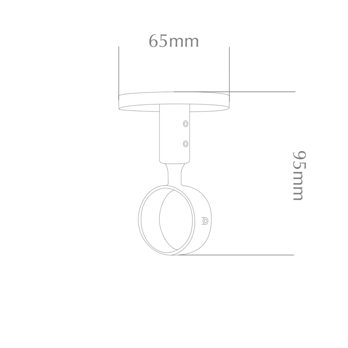 Jones Strand 35mm Brackets, Rose Gold (Clearance)
