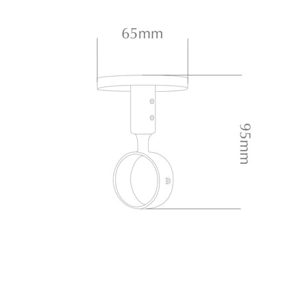 Jones Strand 35mm Brackets, Rose Gold (Clearance)