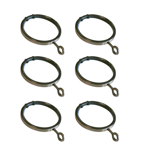 Jones Strand 35mm Curtain Rings (Pack of 6)