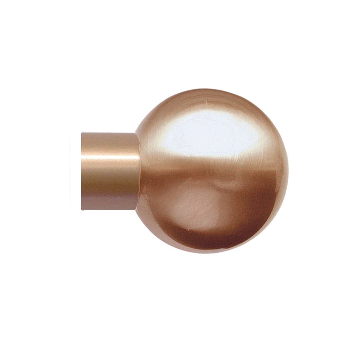 Jones Strand 35mm Finials, Rose Gold (Pair, Clearance)