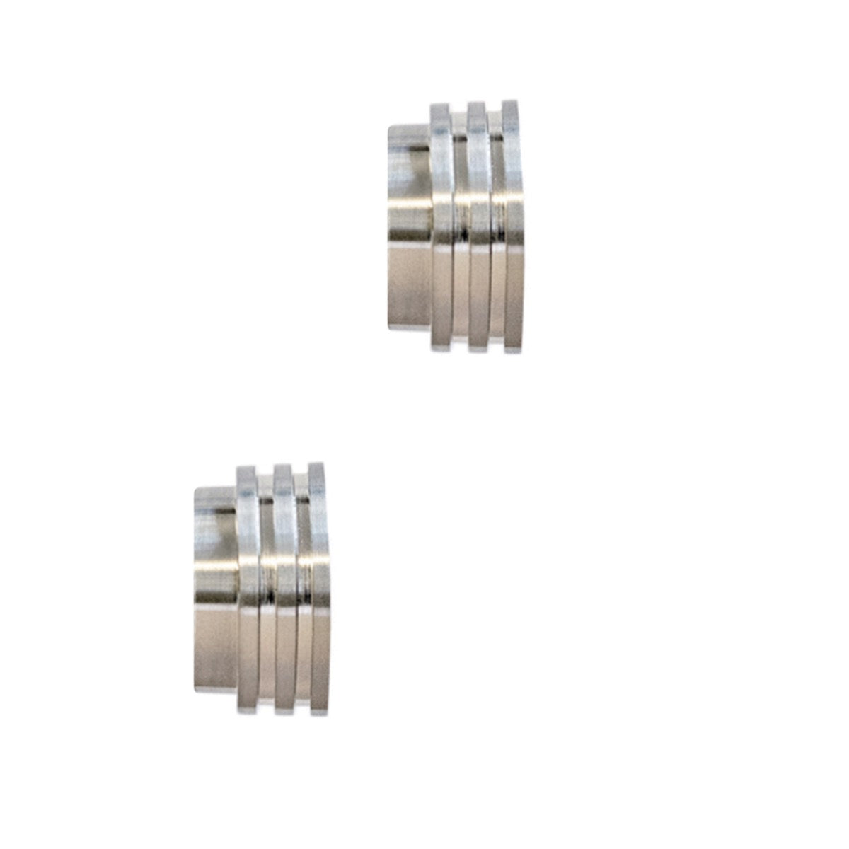 Jones Strand 35mm Acrylic Curtain Pole, Matt Nickel