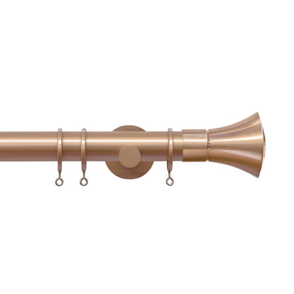 Jones Strand 35mm Finials, Rose Gold (Pair, Clearance)