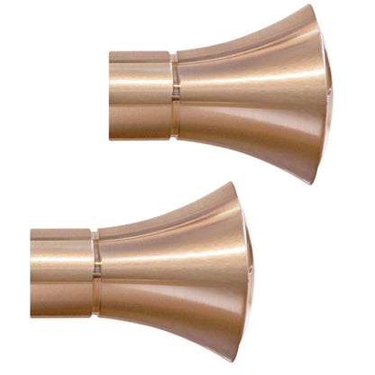 Jones Strand 35mm Finials, Rose Gold (Pair, Clearance)