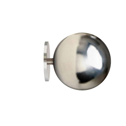 Jones Esquire 50mm Metal Curtain Pole, Polished Nickel
