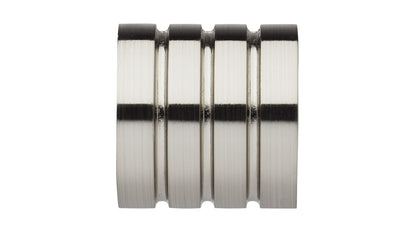 Hallis Neo 28mm Stud finial, Stainless Steel