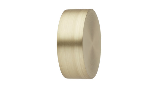 Hallis Neo 28mm End Cap finial, Gold