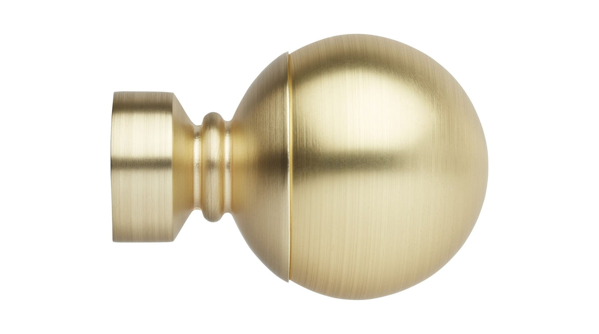 Hallis Neo 28mm Ball finial, Gold
