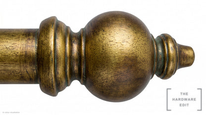 Oriental finial – Antique Gilded (AI colour visualisation)