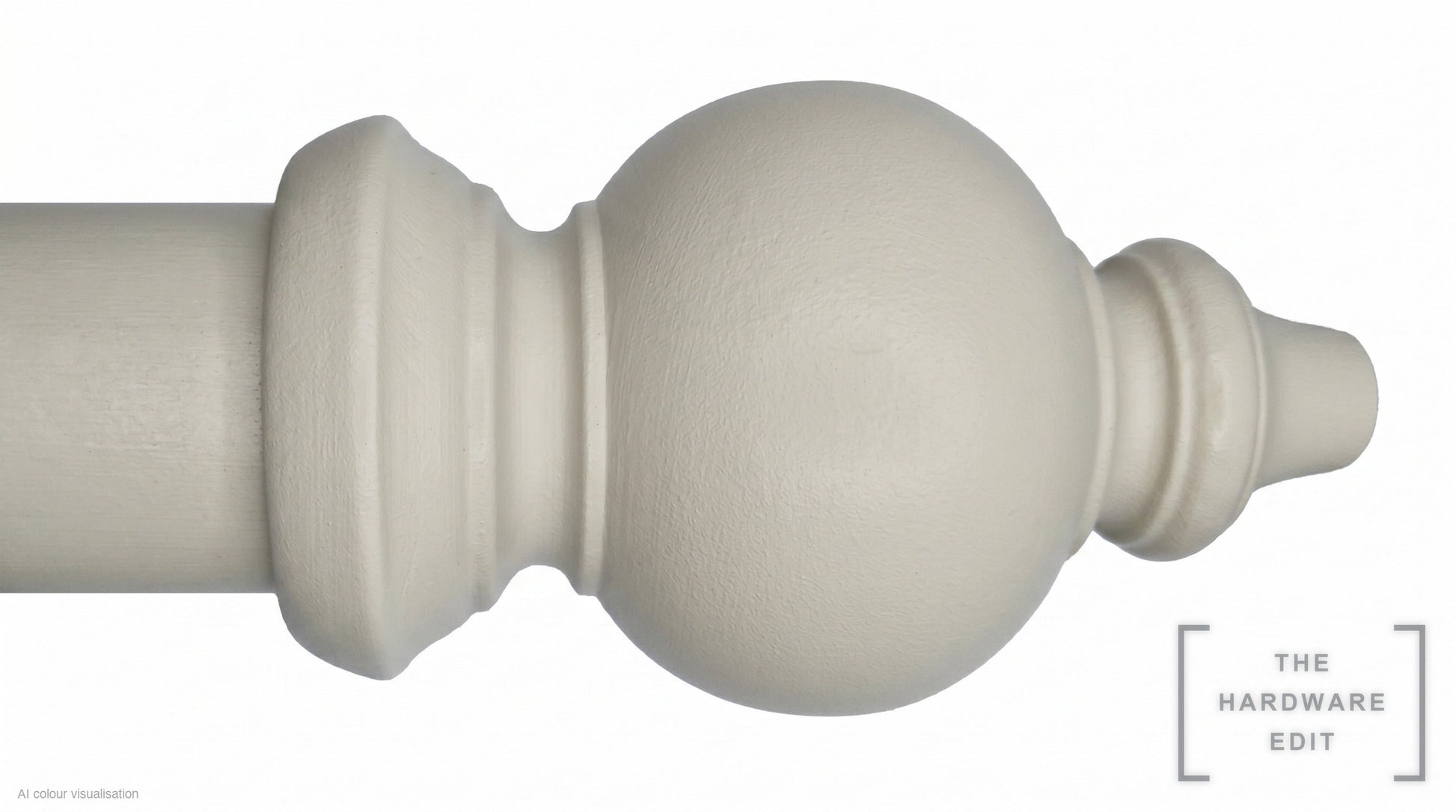Oriental finial – Ash (AI colour visualisation)