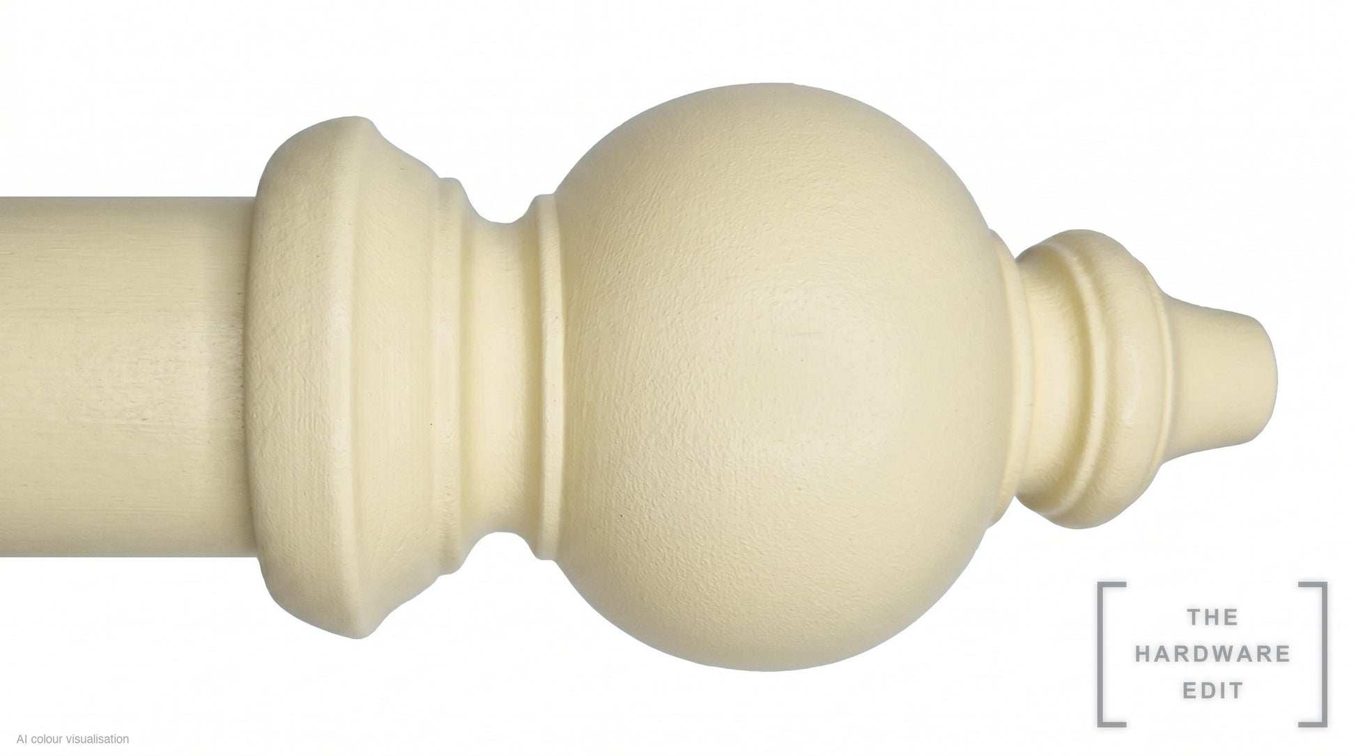 Oriental finial – Ivory (AI colour visualisation)