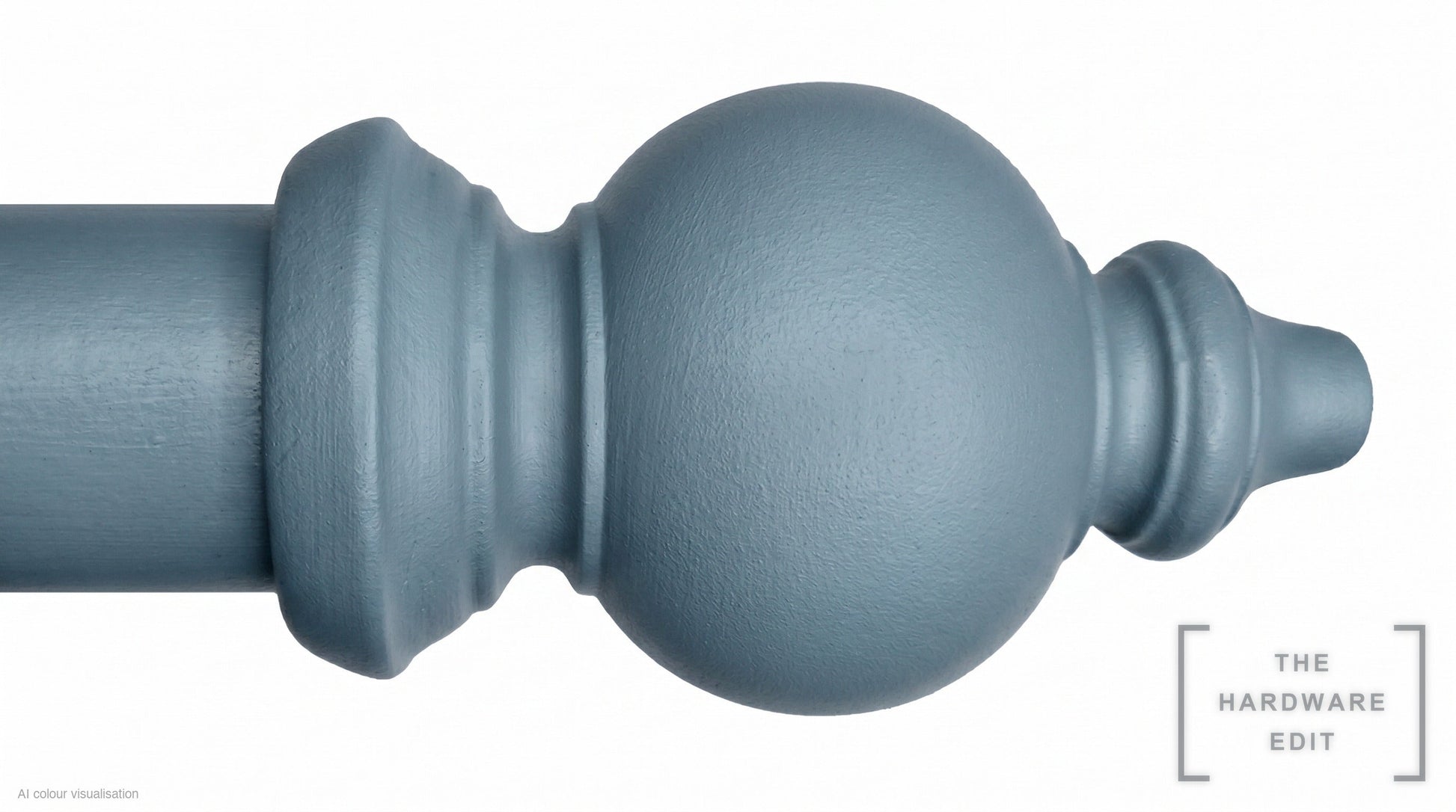 Oriental finial – Slate (AI colour visualisation)