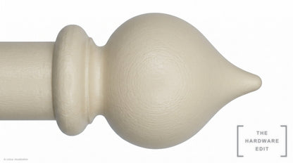 Peardrop finial – Oyster (AI colour visualisation)