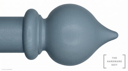 Peardrop finial – Slate (AI colour visualisation)