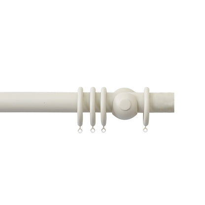 Jones Seychelles 40mm Wooden Curtain Pole, Sand