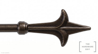 Spear finial – Bronze (AI colour visualisation)