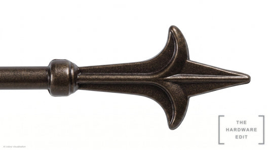 Spear finial – Bronze (AI colour visualisation)