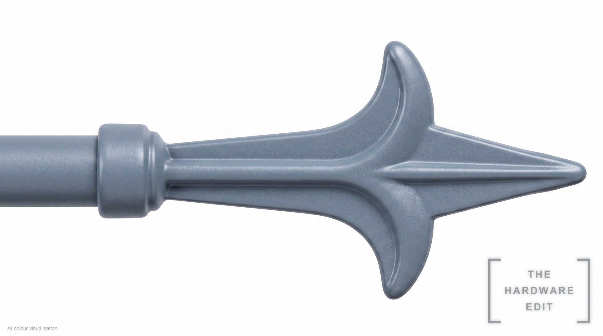 Spear finial – Nimbus (AI colour visualisation)