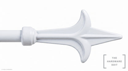 Spear finial – White (AI colour visualisation)