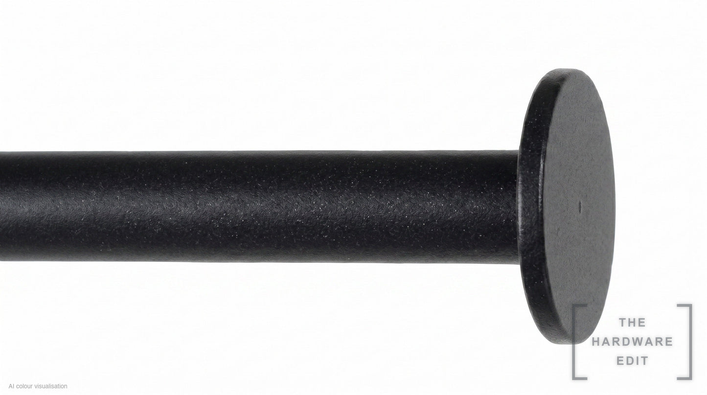 Stopper finial – Black (AI colour visualisation)