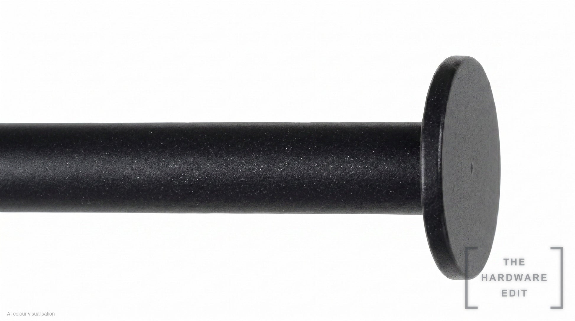 Stopper finial – Black (AI colour visualisation)
