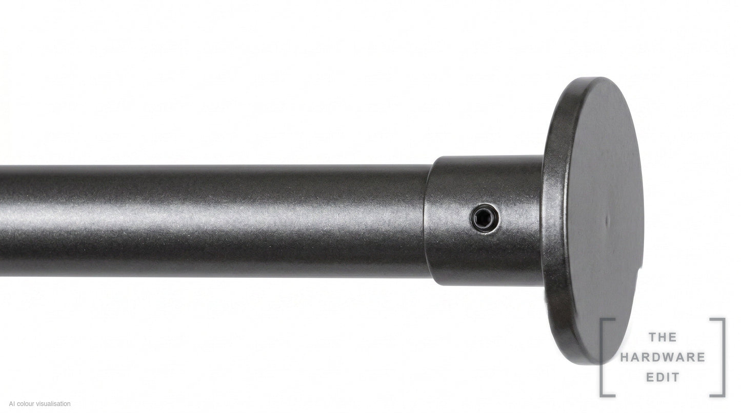 Stopper finial – Graphite (AI colour visualisation)