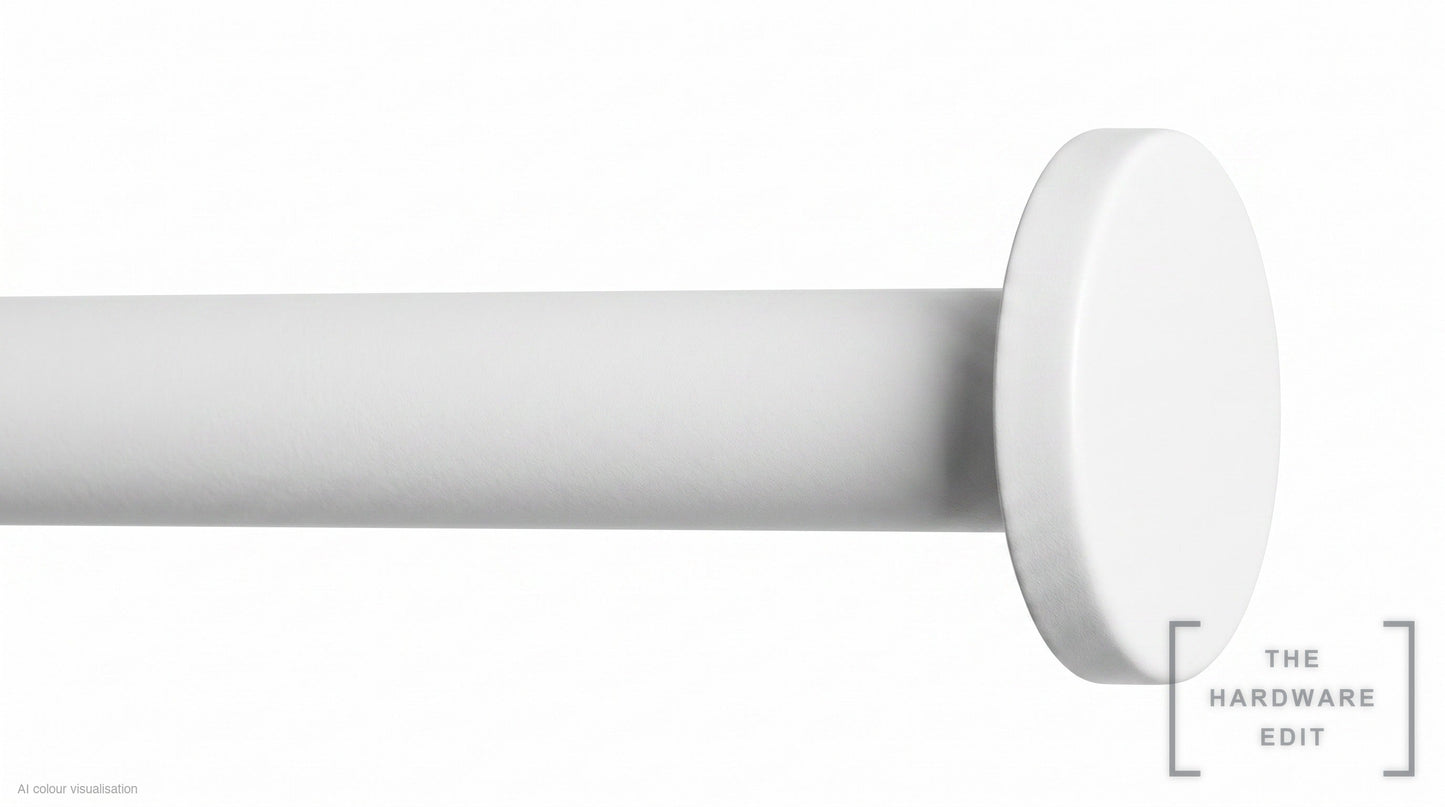 Stopper finial – White (AI colour visualisation)