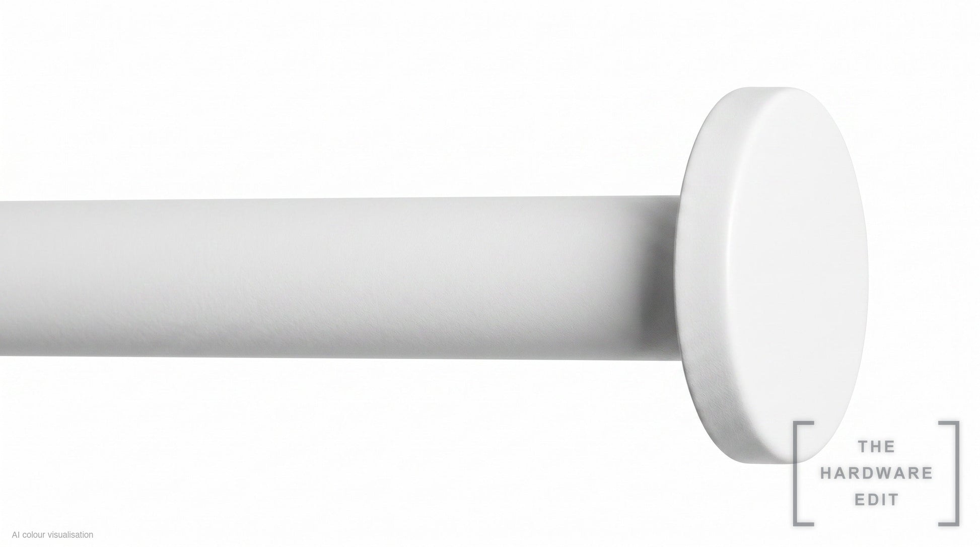 Stopper finial – White (AI colour visualisation)