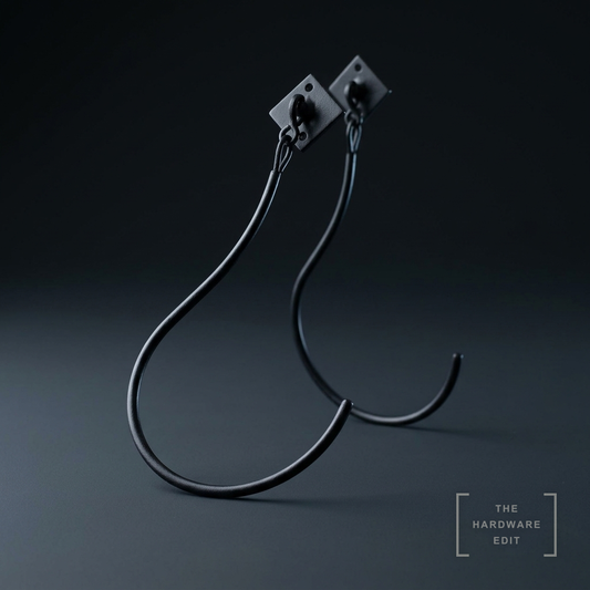 AI studio visualisation of Cameron Fuller Swing Arm Holdback, The Hardware Edit