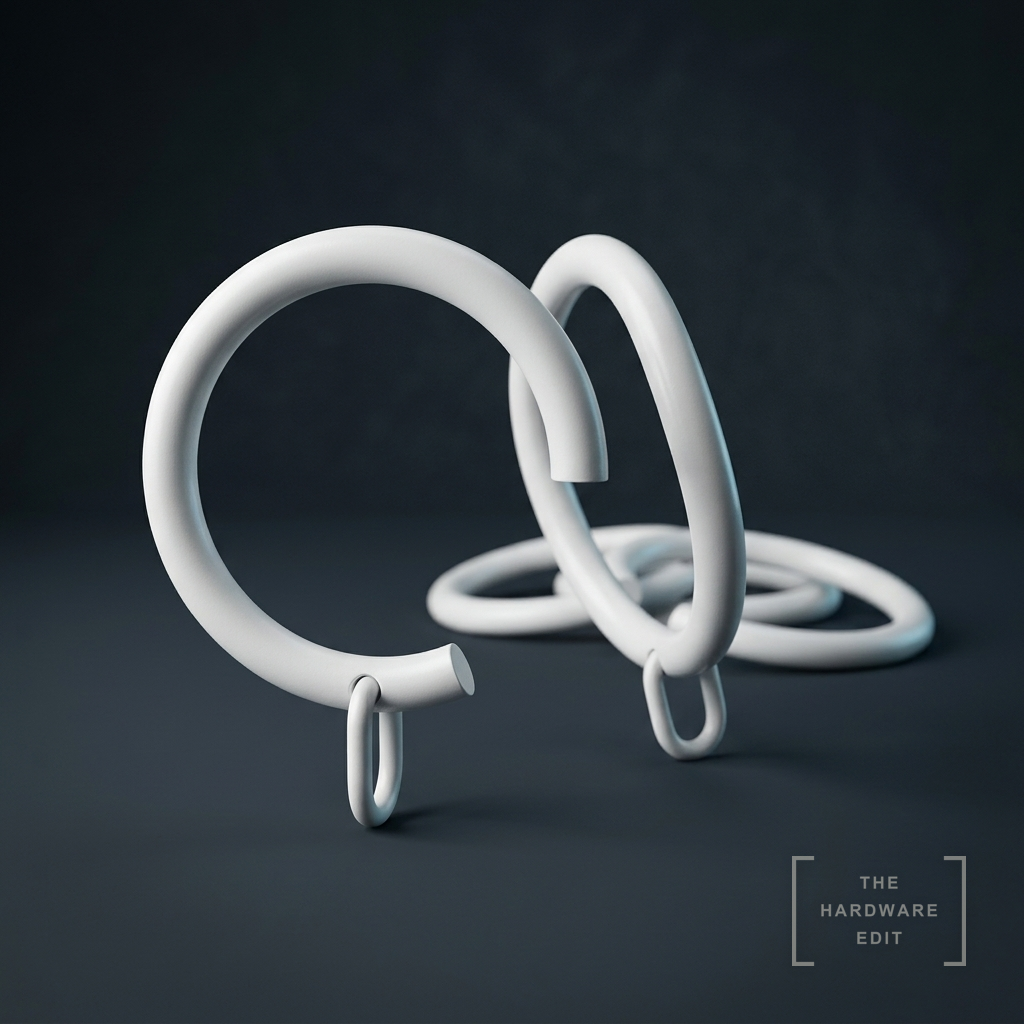 AI studio visualisation of Hallis Arc 25mm Rings, The Hardware Edit