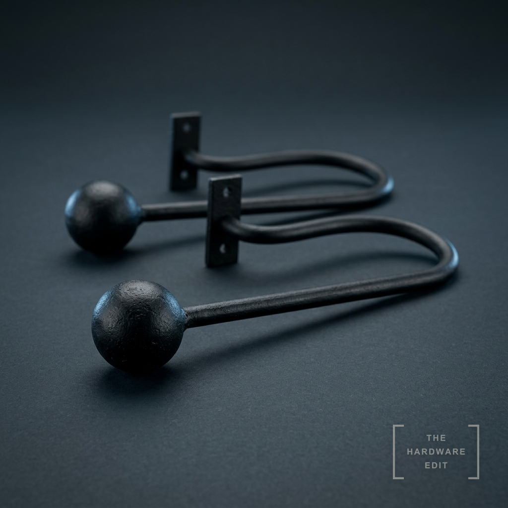 AI studio visualisation of Hallis Artisan Holdbacks (Pair), The Hardware Edit