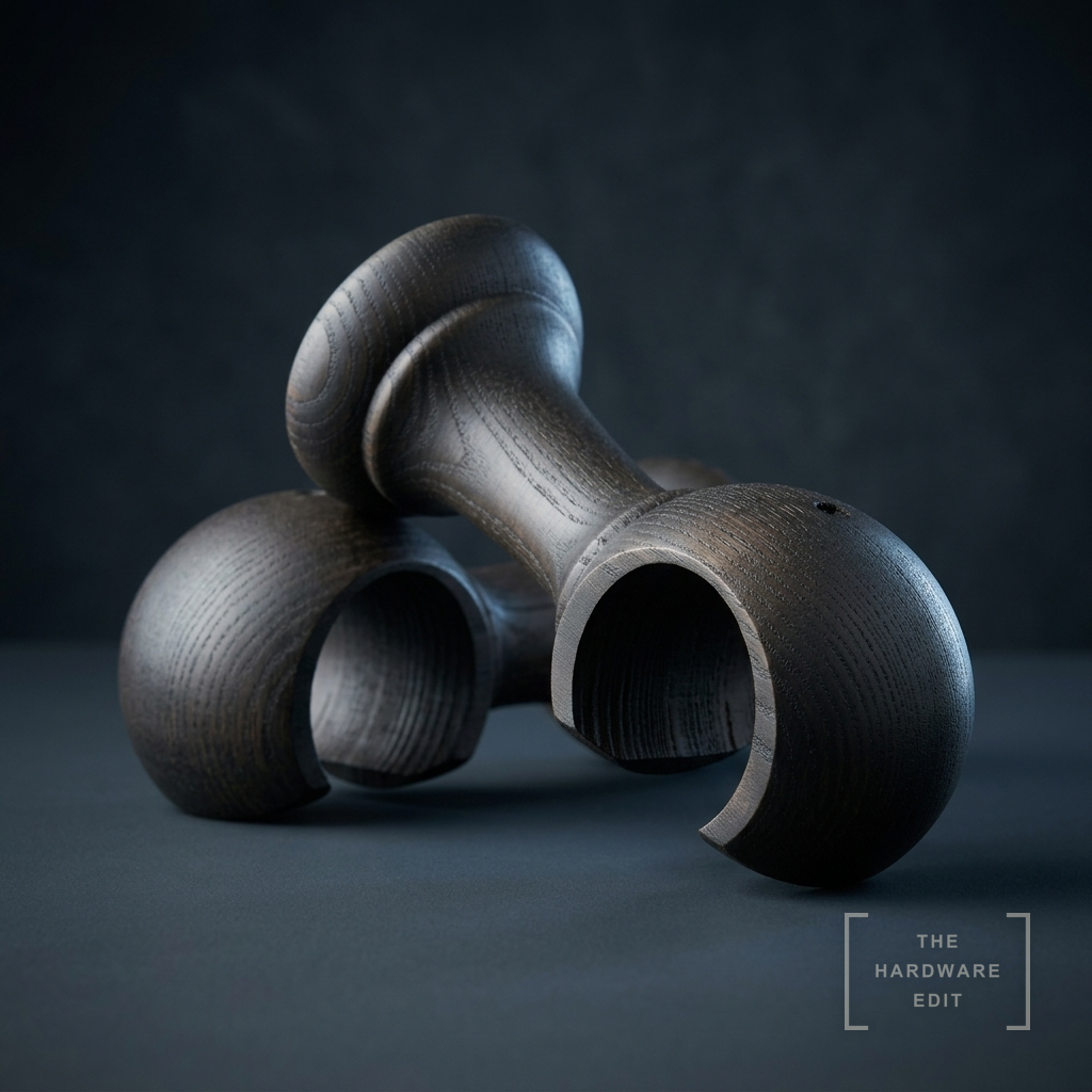 AI studio visualisation of Hallis Eden 45mm Brackets, The Hardware Edit