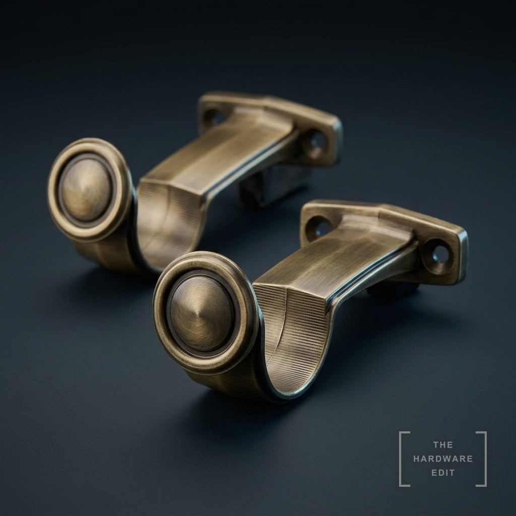 AI studio visualisation of Hallis Galleria 50mm Brackets, The Hardware Edit