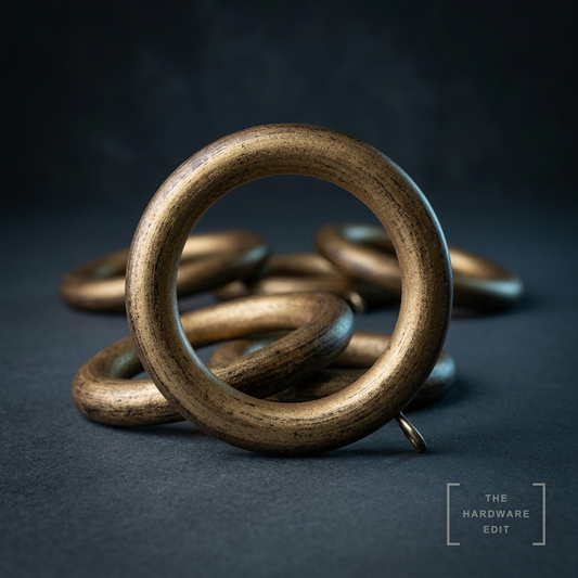 AI studio visualisation of Hallis Masterpiece 35mm Rings, The Hardware Edit