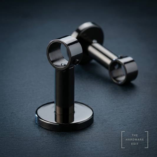 AI studio visualisation of Hallis Neo 19mm Brackets, The Hardware Edit