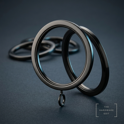 AI studio visualisation of Hallis Neo 19mm Rings, The Hardware Edit