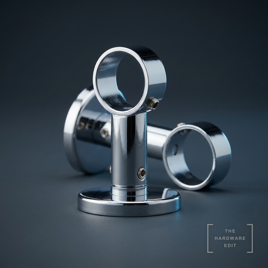 AI studio visualisation of Hallis Neo 28mm Brackets, The Hardware Edit