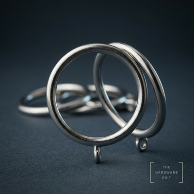 AI studio visualisation of Hallis Neo 28mm Rings, The Hardware Edit