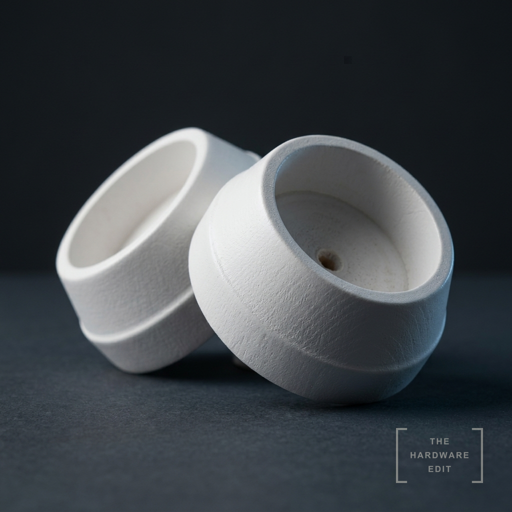 AI studio visualisation of Hallis Woodline 50mm Brackets, The Hardware Edit