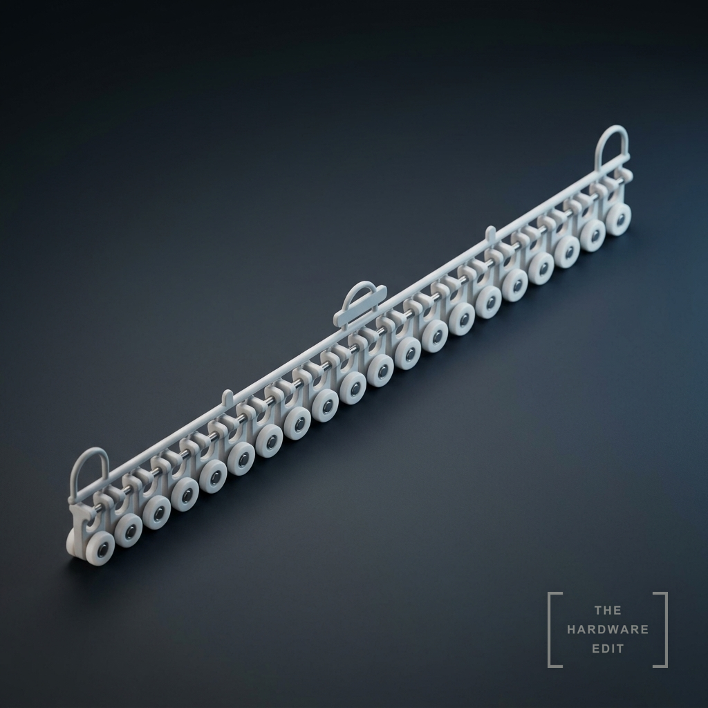AI studio visualisation of Silent Gliss 3922 Roller Gliders (pack of 20), The Hardware Edit