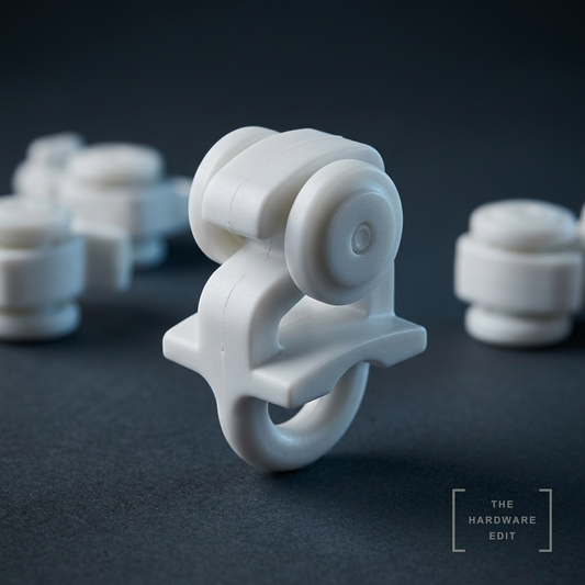 AI studio visualisation of Silent Gliss 6283 Roller Gliders (pack of 10), The Hardware Edit